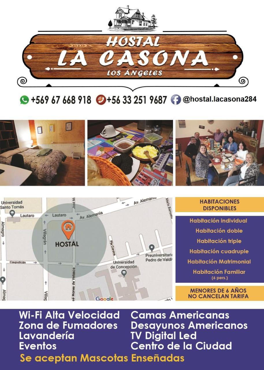 Hostal La Casona Los Angeles  Exterior photo